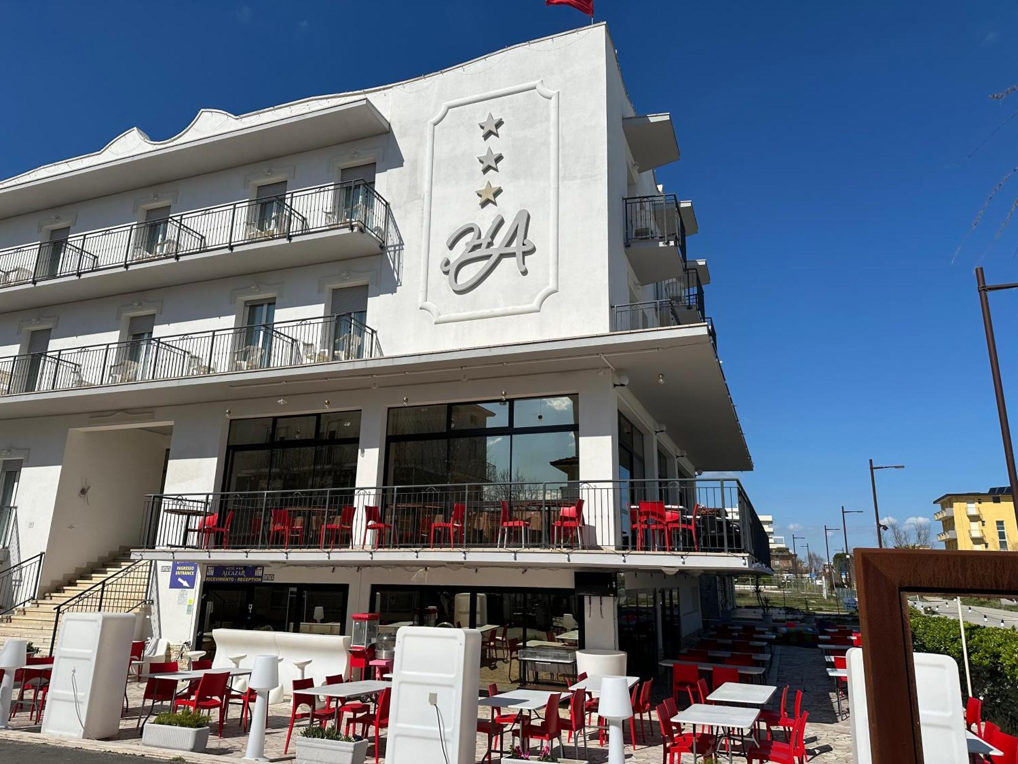 Hotel Alcazar Rimini Eksteriør billede