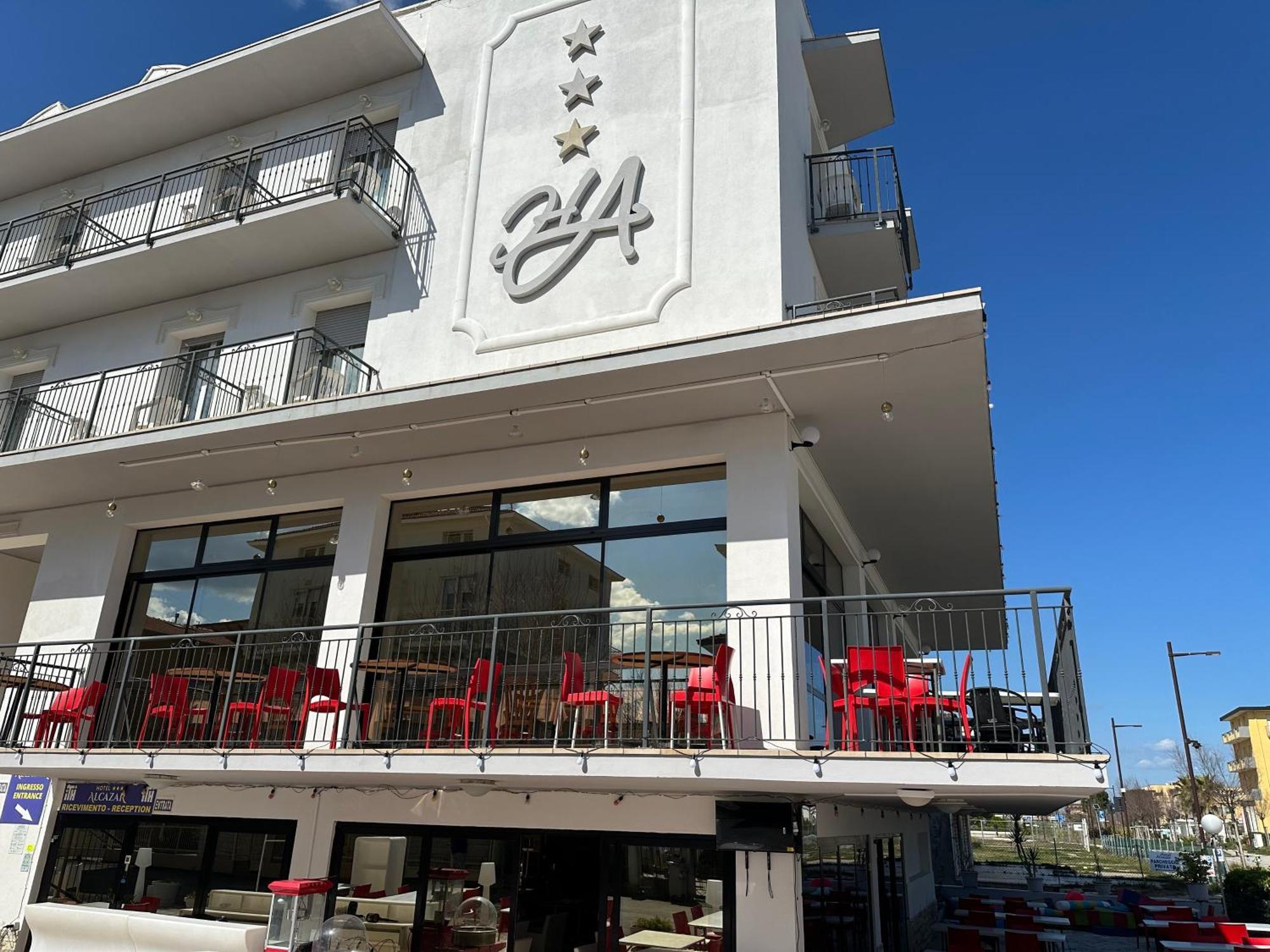 Hotel Alcazar Rimini Eksteriør billede
